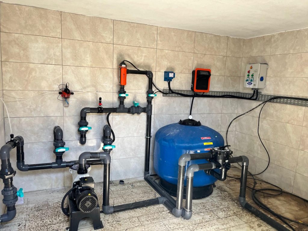 Tuz klor jeneratörü montajı